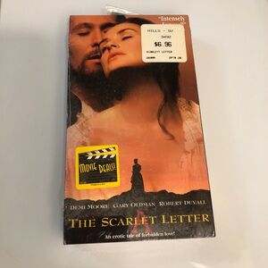 The Scarlet Letter Movie VHS Staring Demi Moore New Vintage